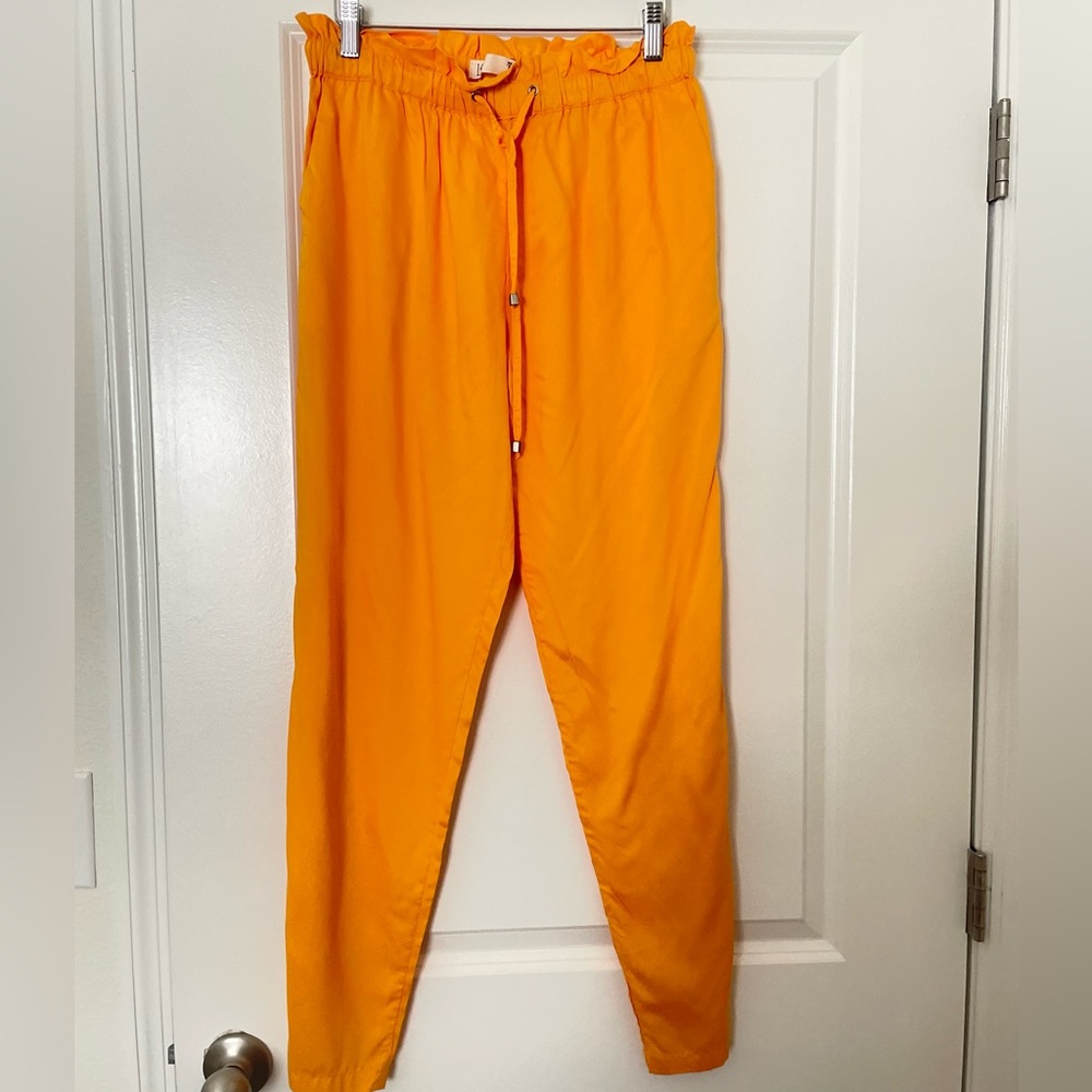 Lefties LFT collection yellow pants NWOT
